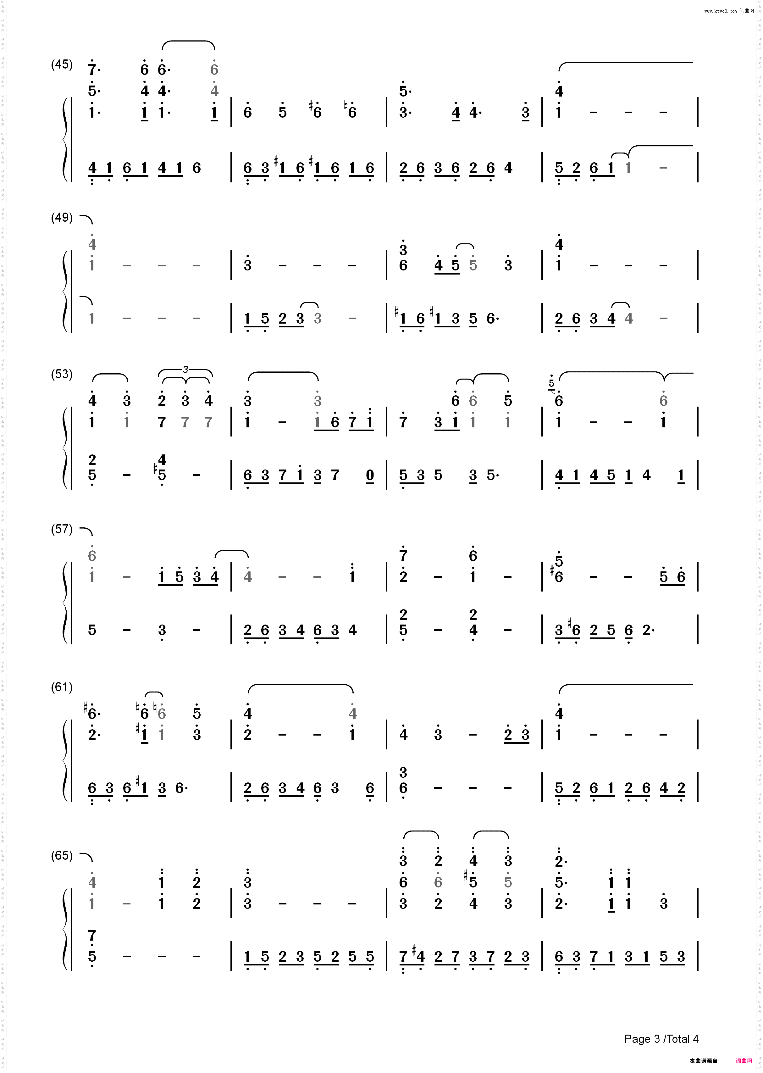 The Day After-李闰珉_简谱版