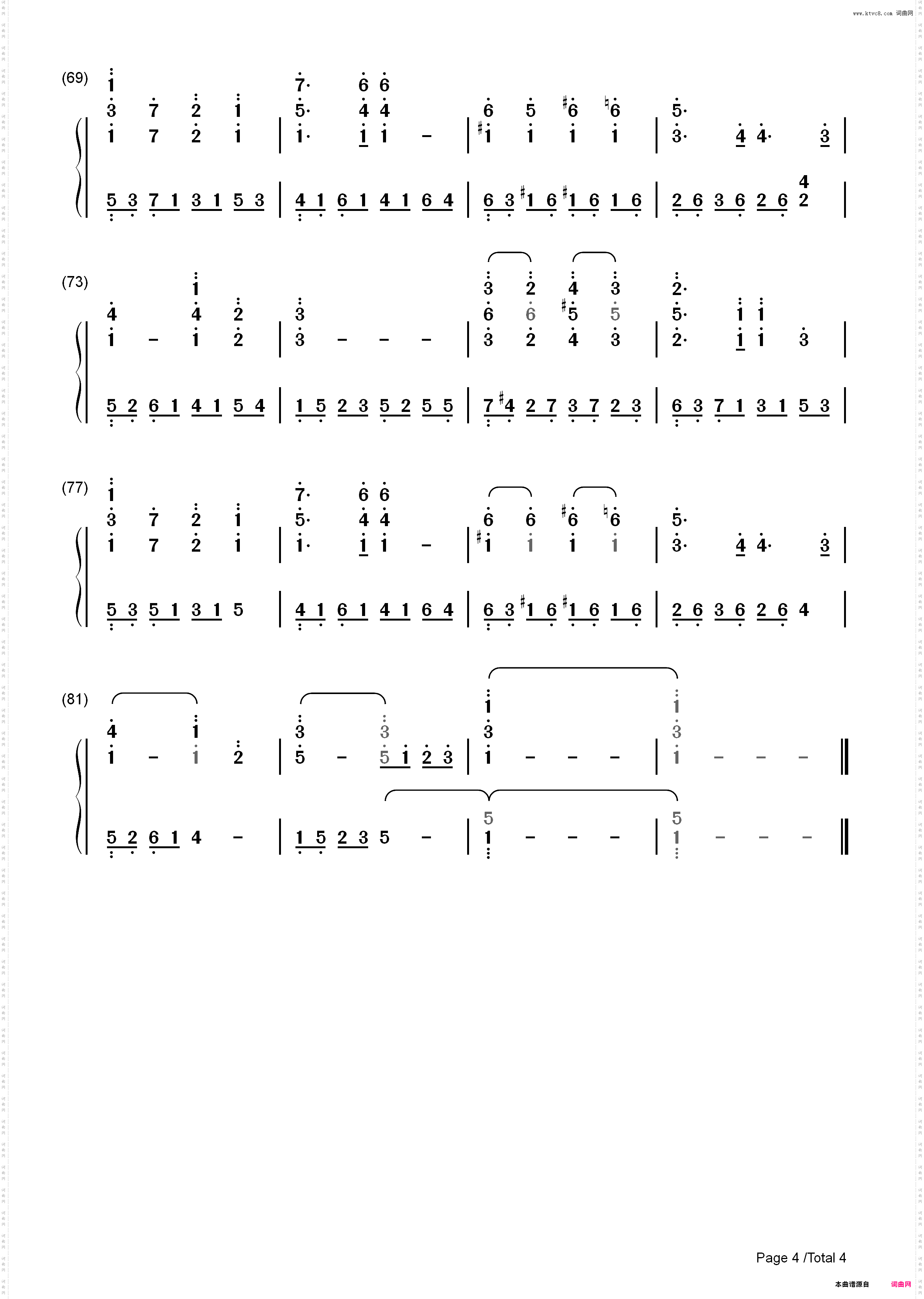 The Day After-李闰珉_简谱版