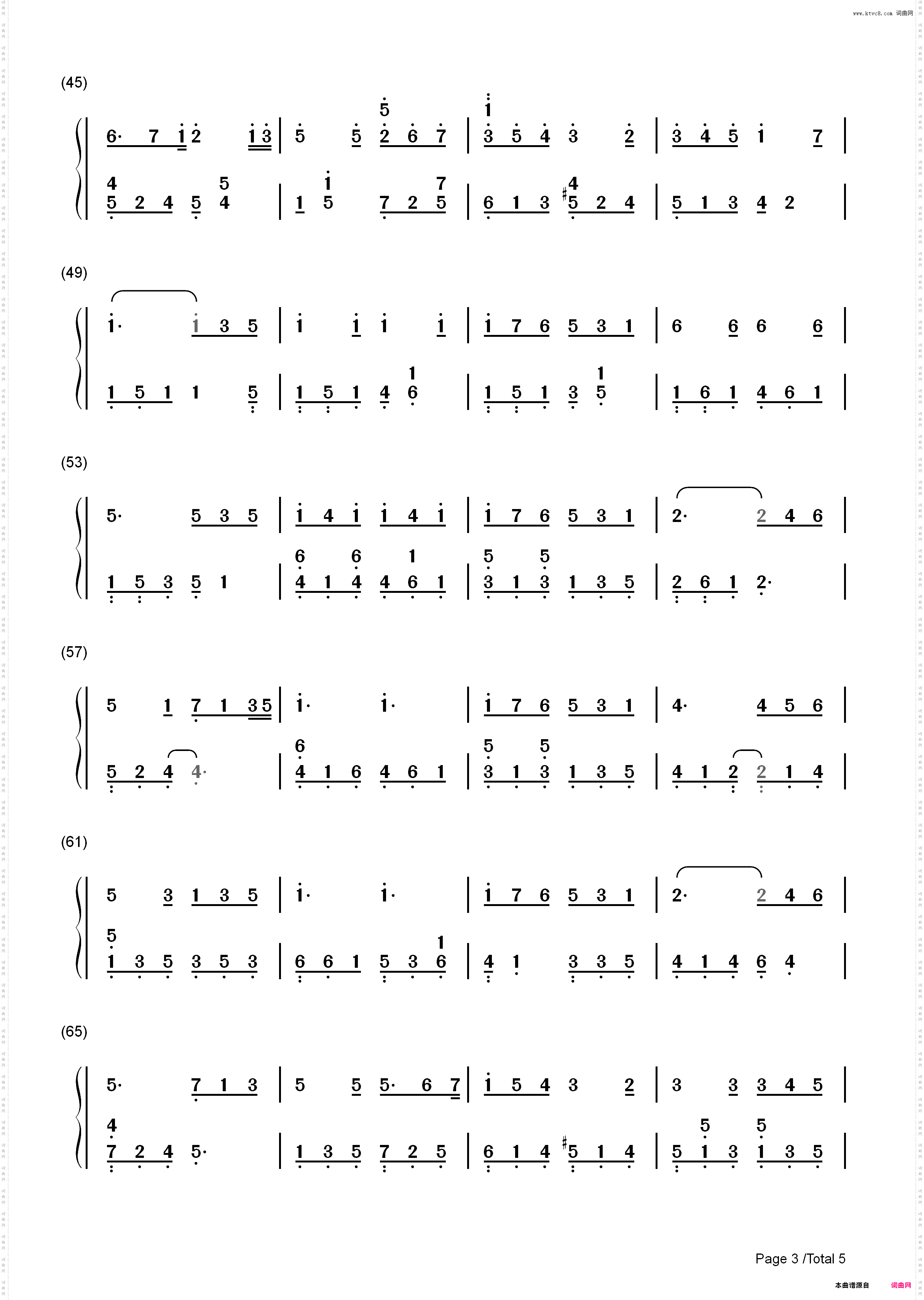 A Distant Shade of Green-Kevin Kern_简谱版