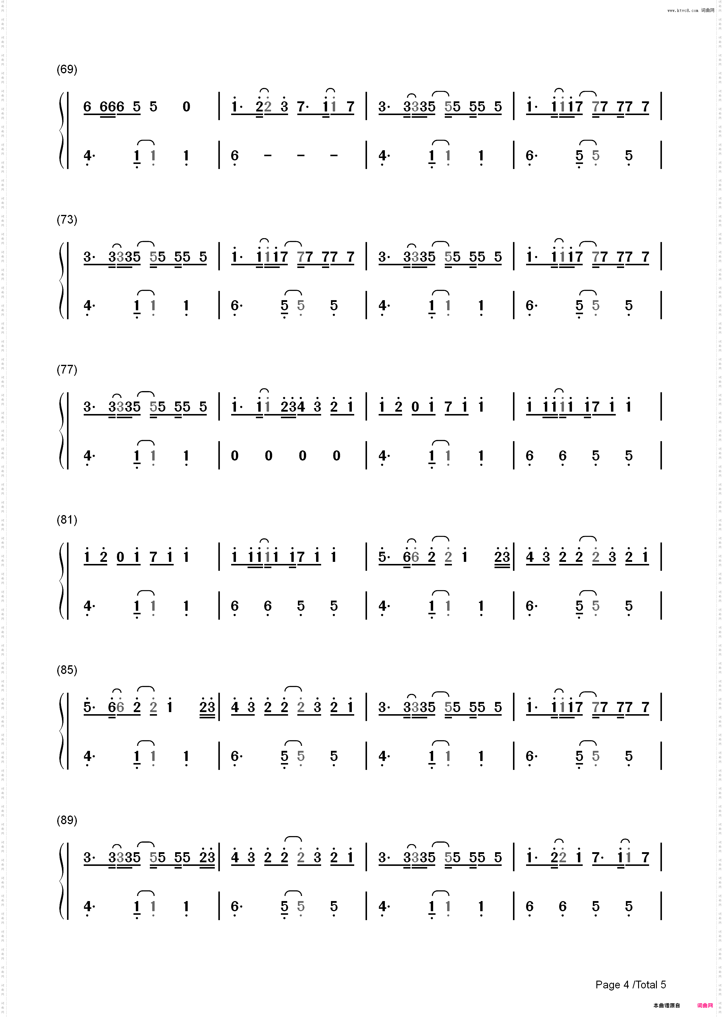 Fast Car-Jonas Blue_简谱版