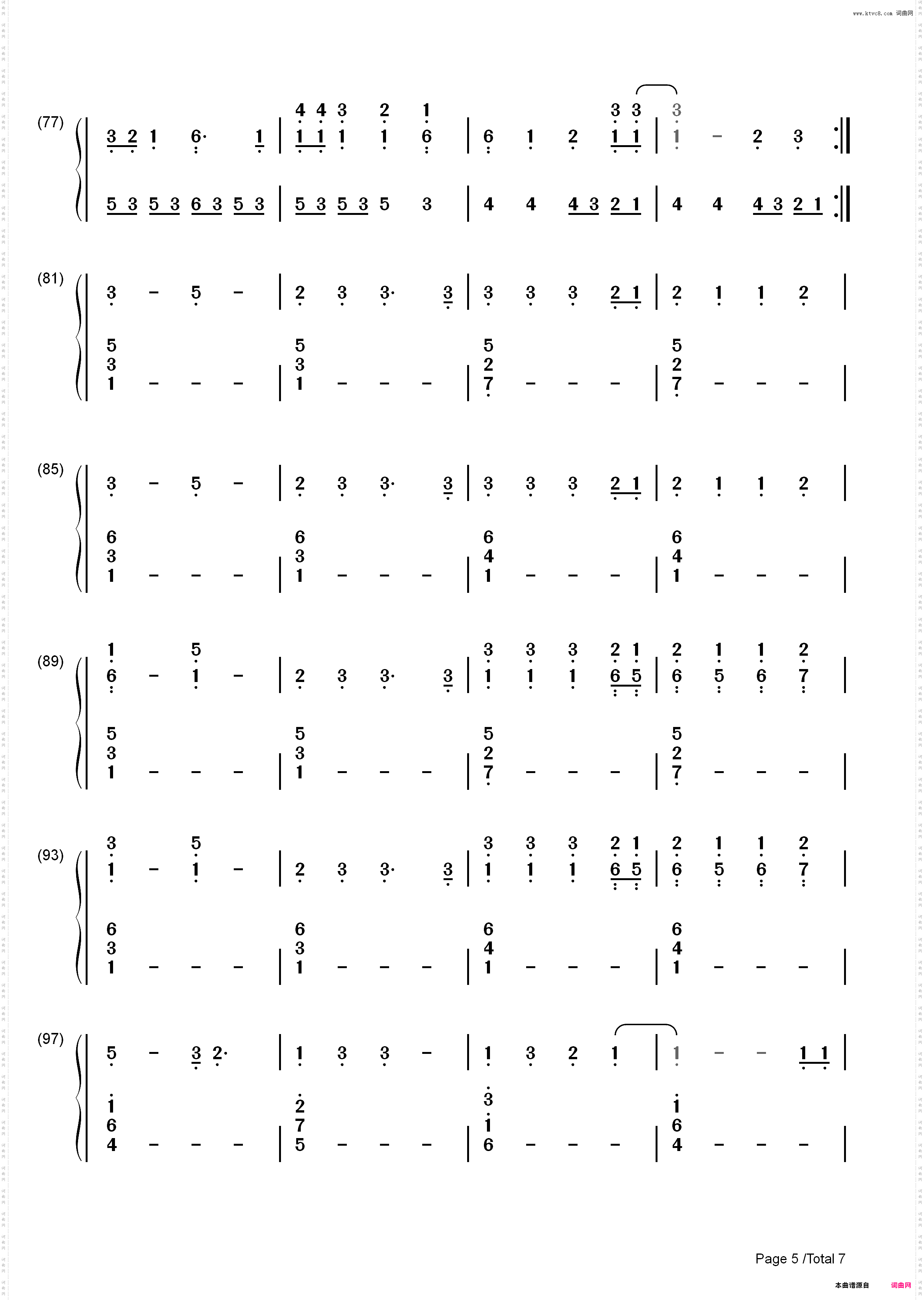 Save Rock and Roll-Fall Out Boy_简谱版