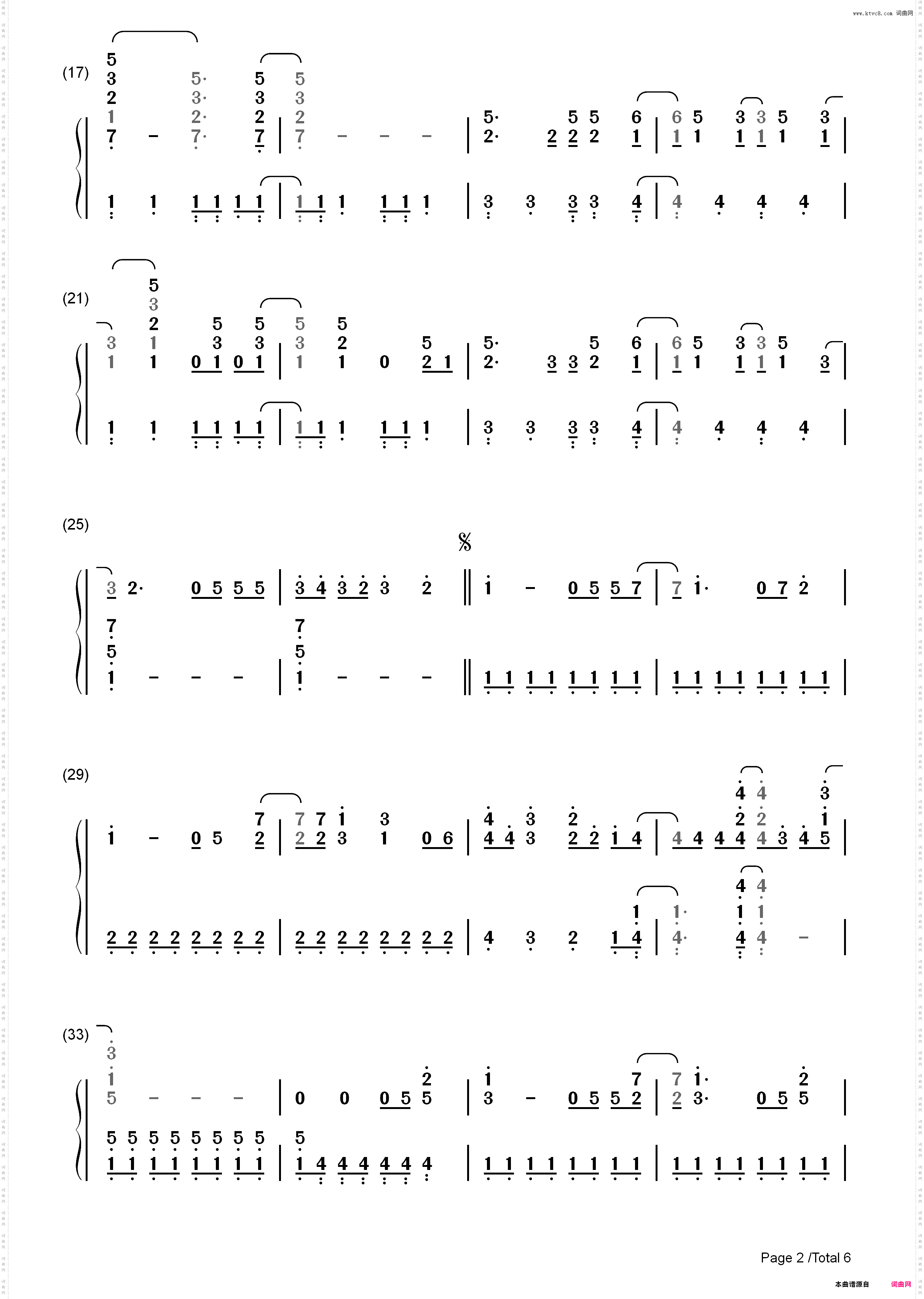 Gonna Get Caught-Demi Lovato_简谱版