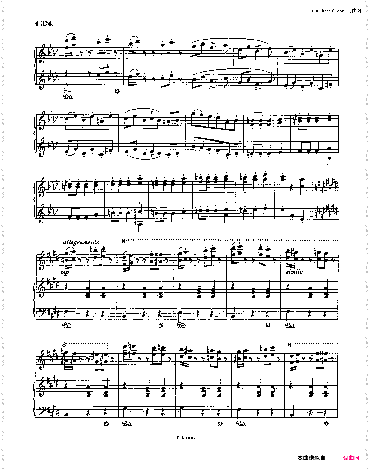 李斯特 被遗忘的圆舞曲 第二首