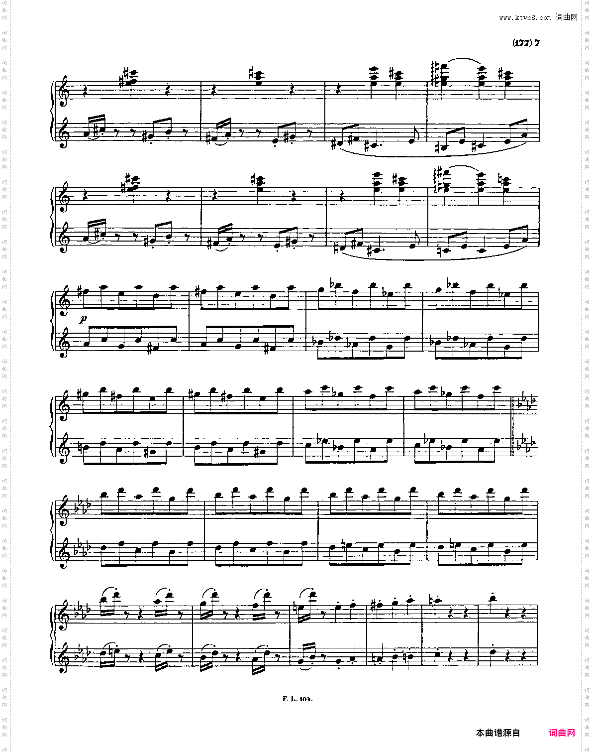 李斯特 被遗忘的圆舞曲 第二首