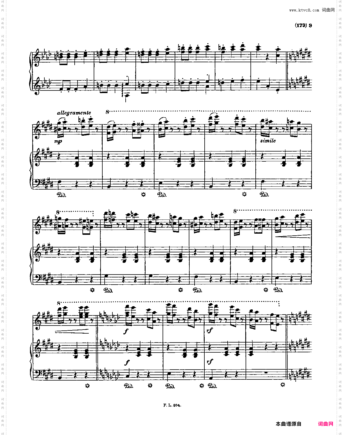 李斯特 被遗忘的圆舞曲 第二首