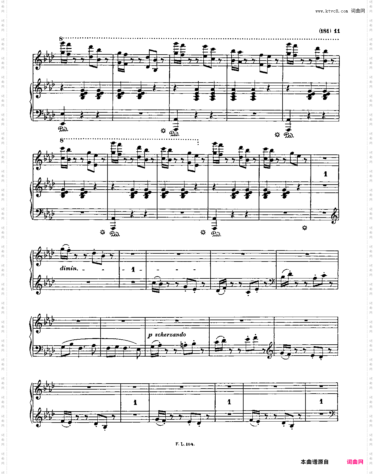 李斯特 被遗忘的圆舞曲 第二首