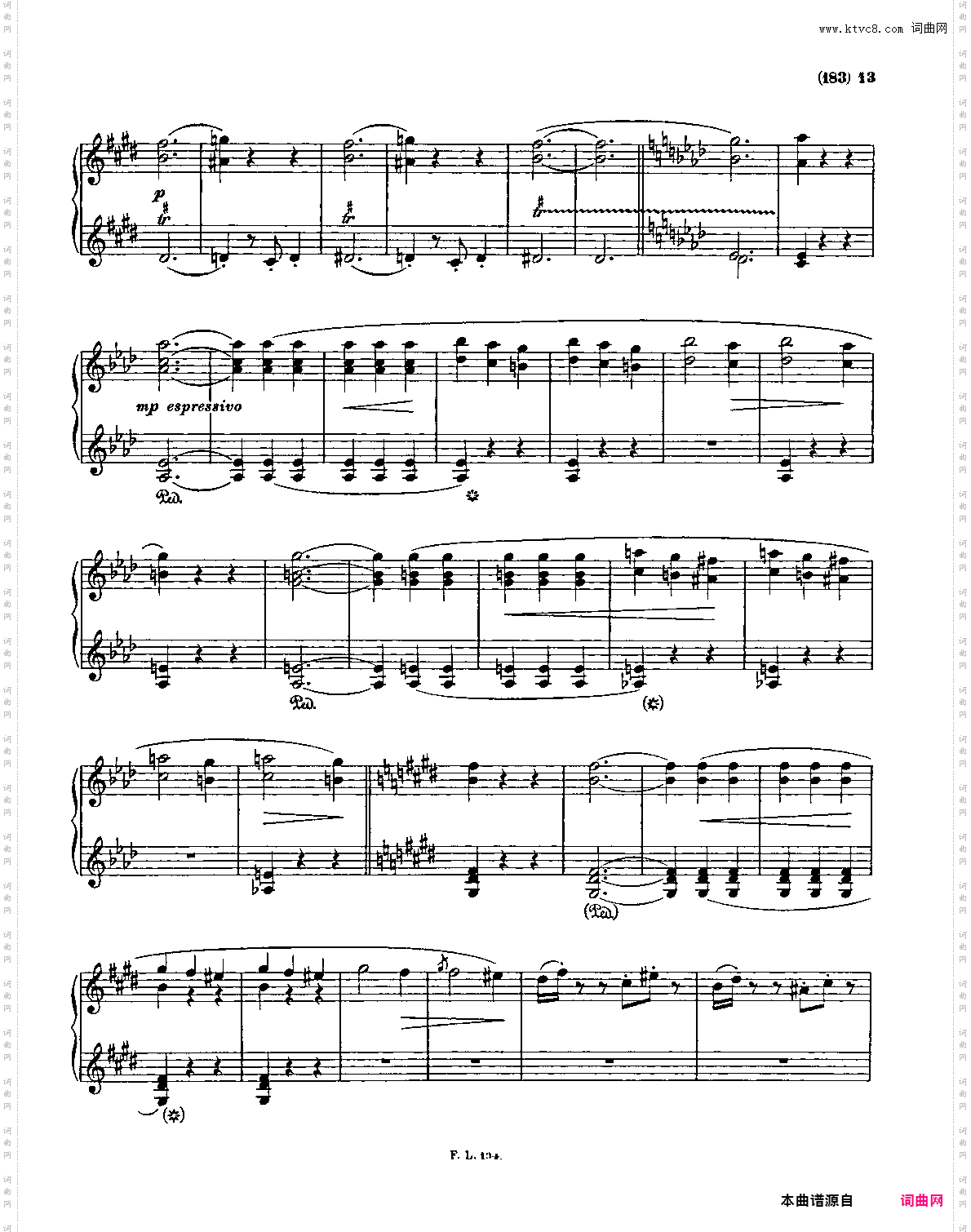 李斯特 被遗忘的圆舞曲 第二首