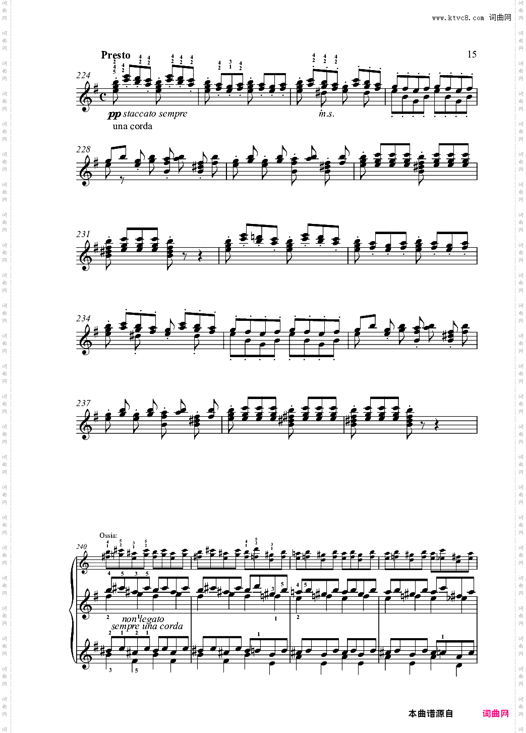 Hochzeitsmarsch und Elfenreigen s410 婚礼进行曲