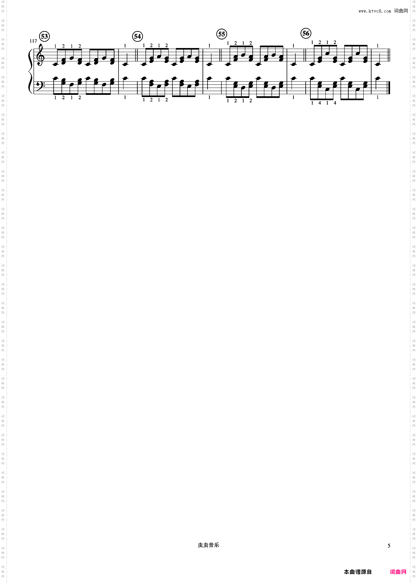 音阶和琶音的预备练习《什密特钢琴手指练习》