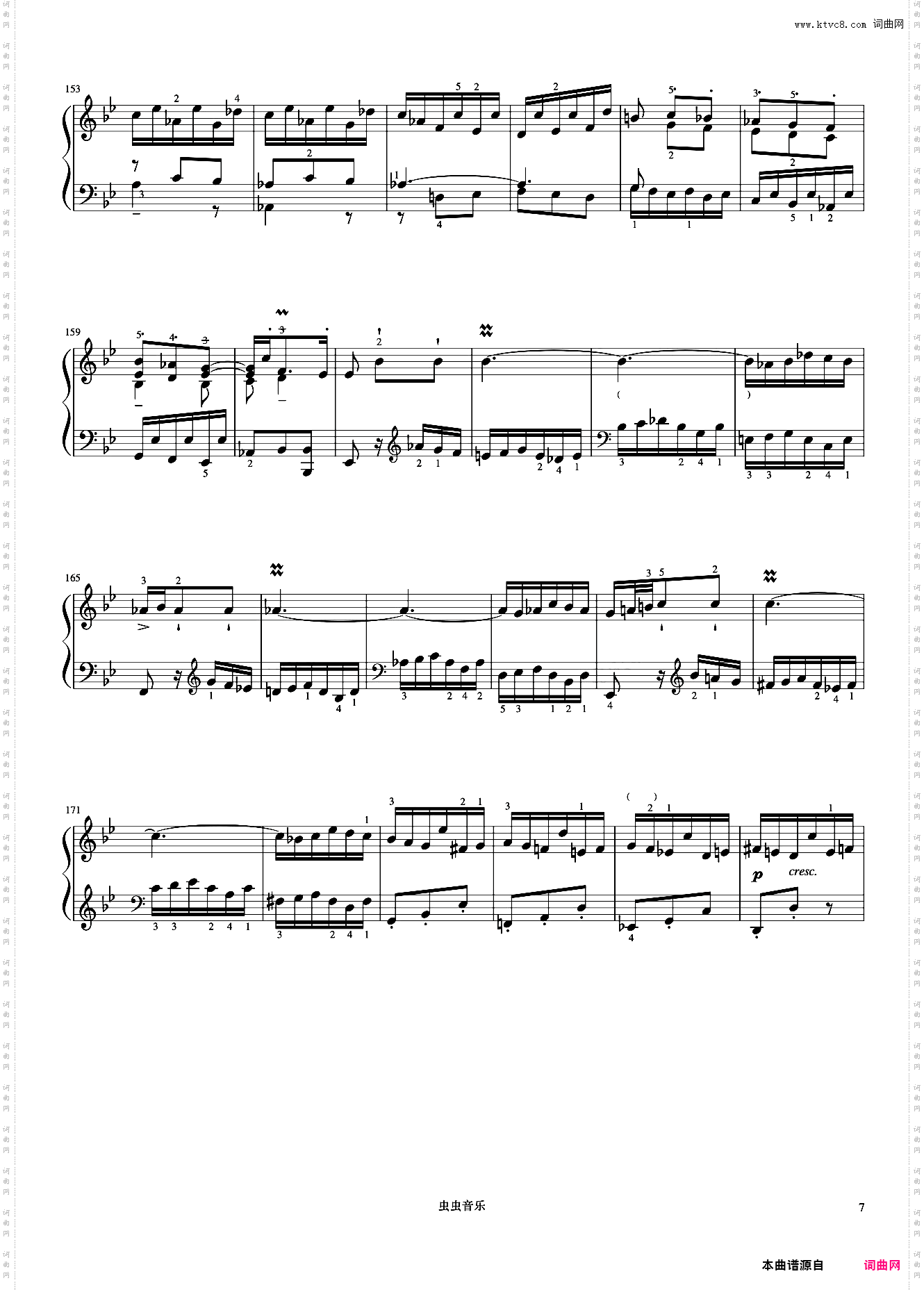 10级 第三英国组曲的前奏曲《音协钢琴考级曲目 9-10级》