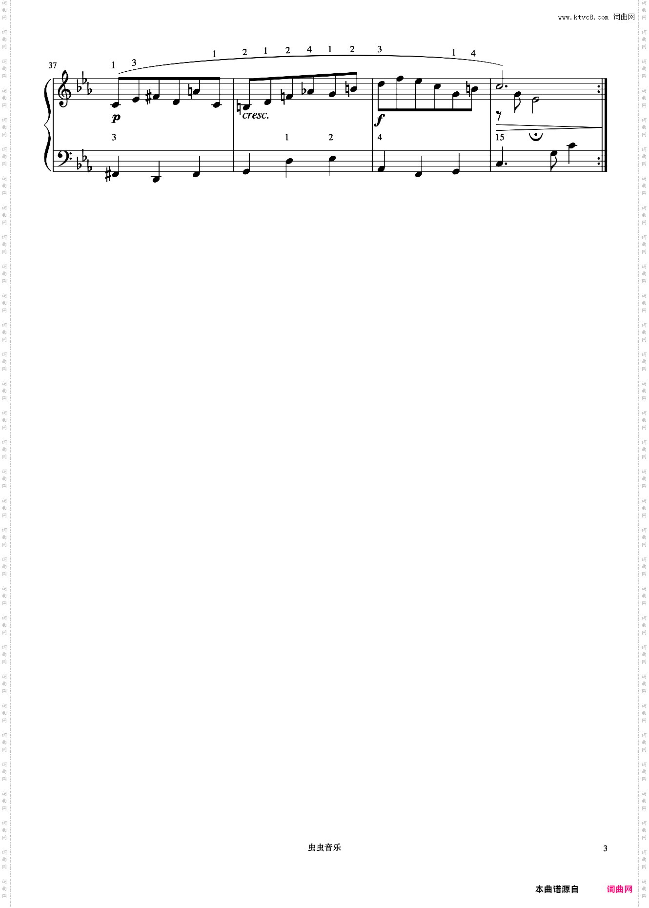 小前奏曲NO·14《巴赫 小前奏曲与赋格曲》