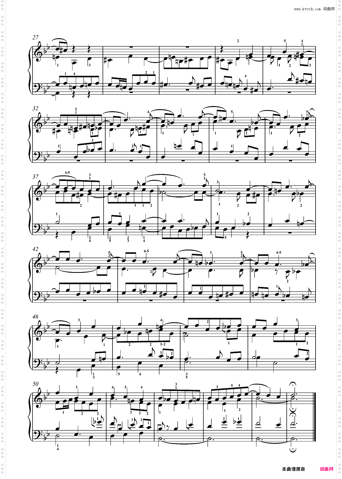 3·Bb大调前奏曲与赋格 克·舒曼·sib