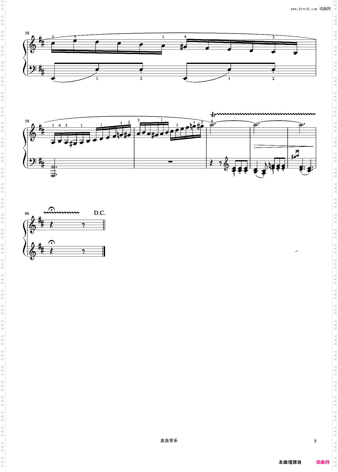 5级 回旋曲Op·36 No·6第二乐章《中国院钢琴考级曲目》