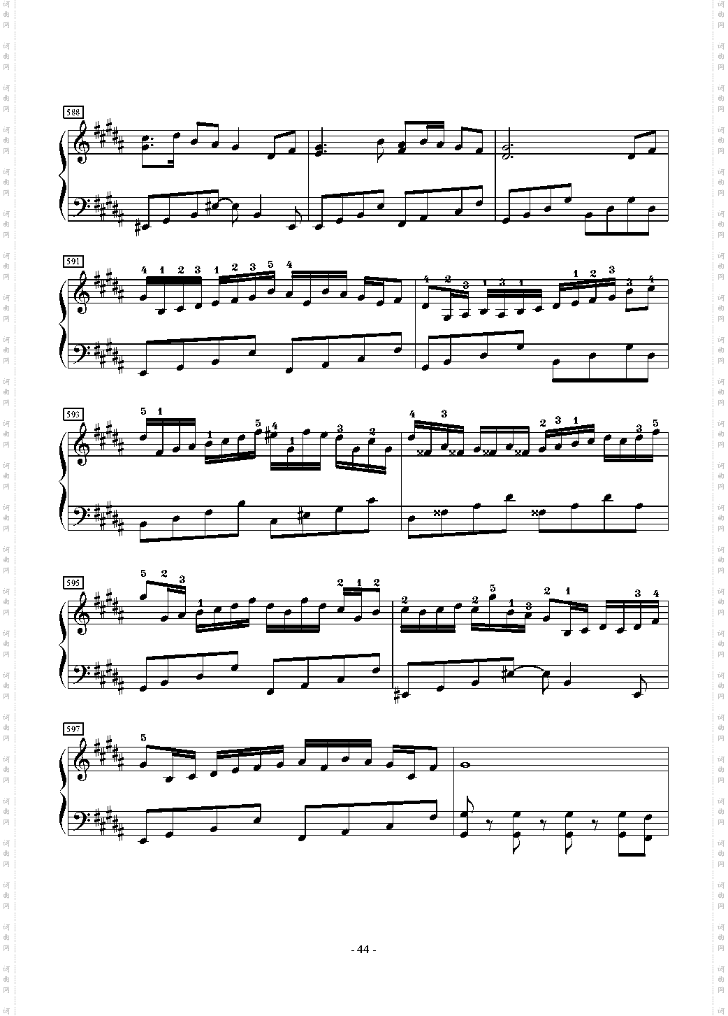 狂気の飛翔幻想響～88鍵盤酷使録