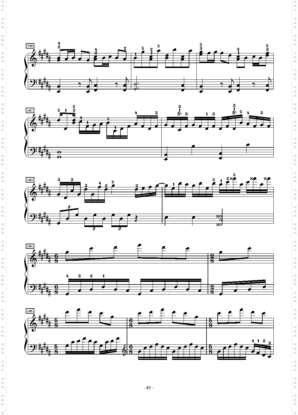 狂気の飛翔幻想響～88鍵盤酷使録