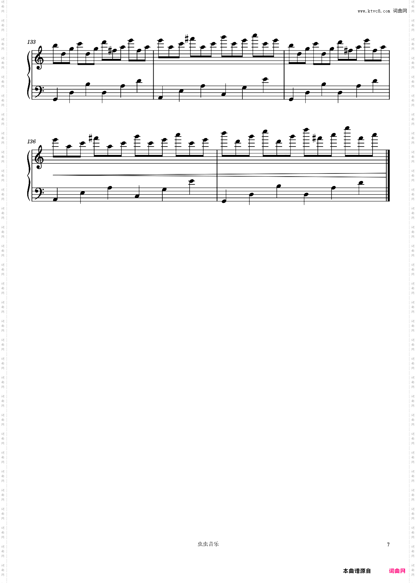 《Night》超高还原版——C调Ludovico Einaudi