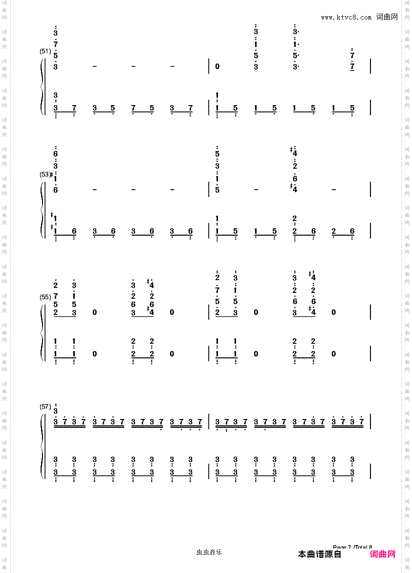 【双手简谱】-复仇者联盟主题曲