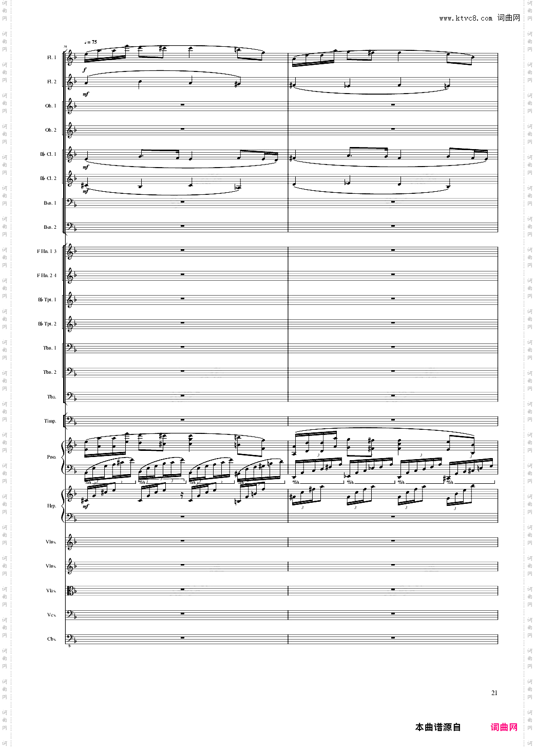 Fantasy for piano and orchestra, Op·80