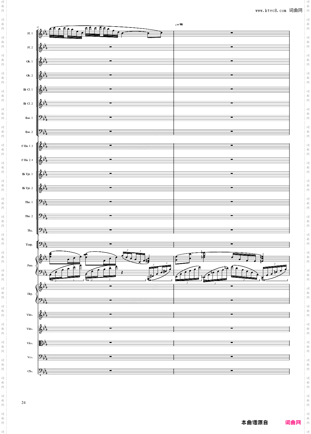 Fantasy for piano and orchestra, Op·80
