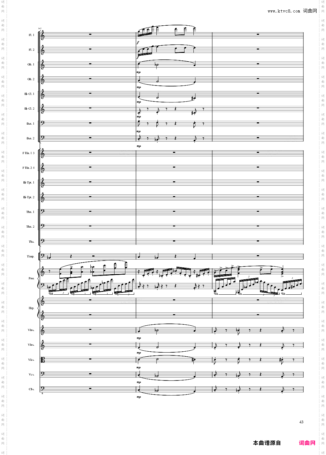 Fantasy for piano and orchestra, Op·80