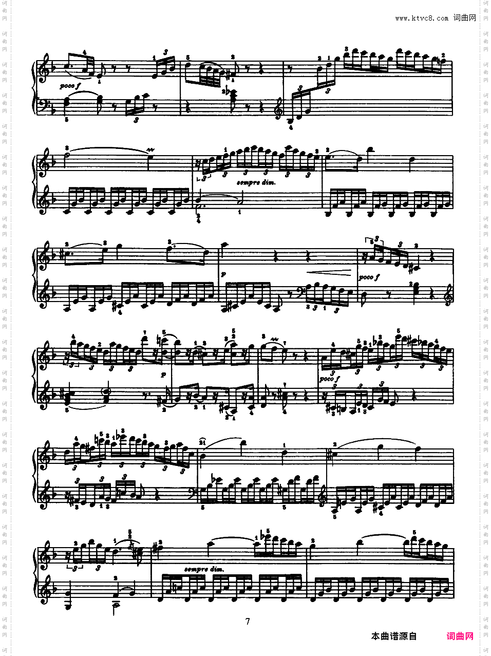 52首钢琴奏鸣曲 52 Piano SonatasPiano Sonata No 33 in D_NoRestriction