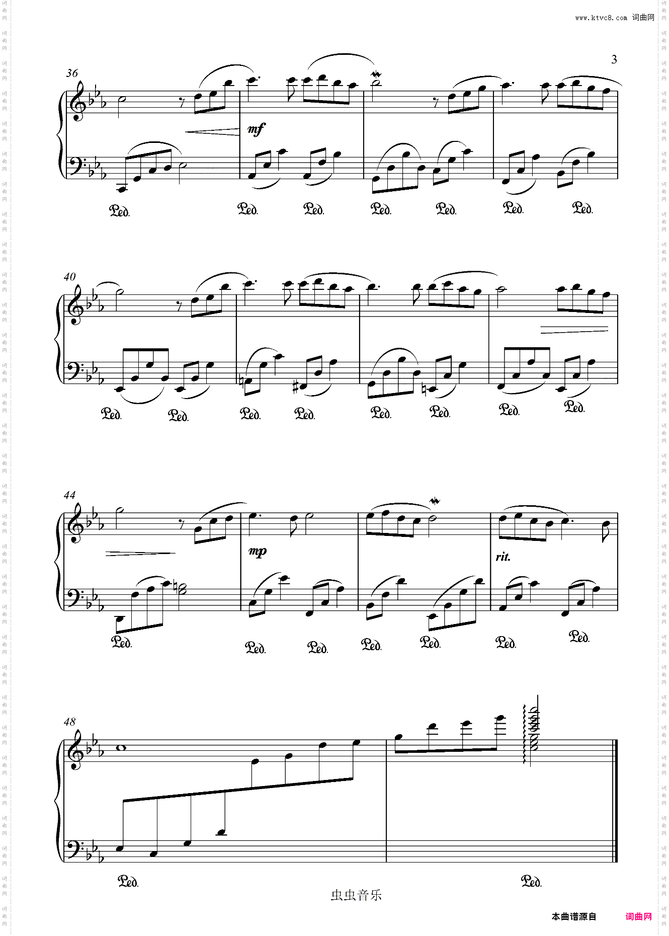 神秘园之歌【钢琴唯美独奏】-Secret GardenSong From A Secret Garden