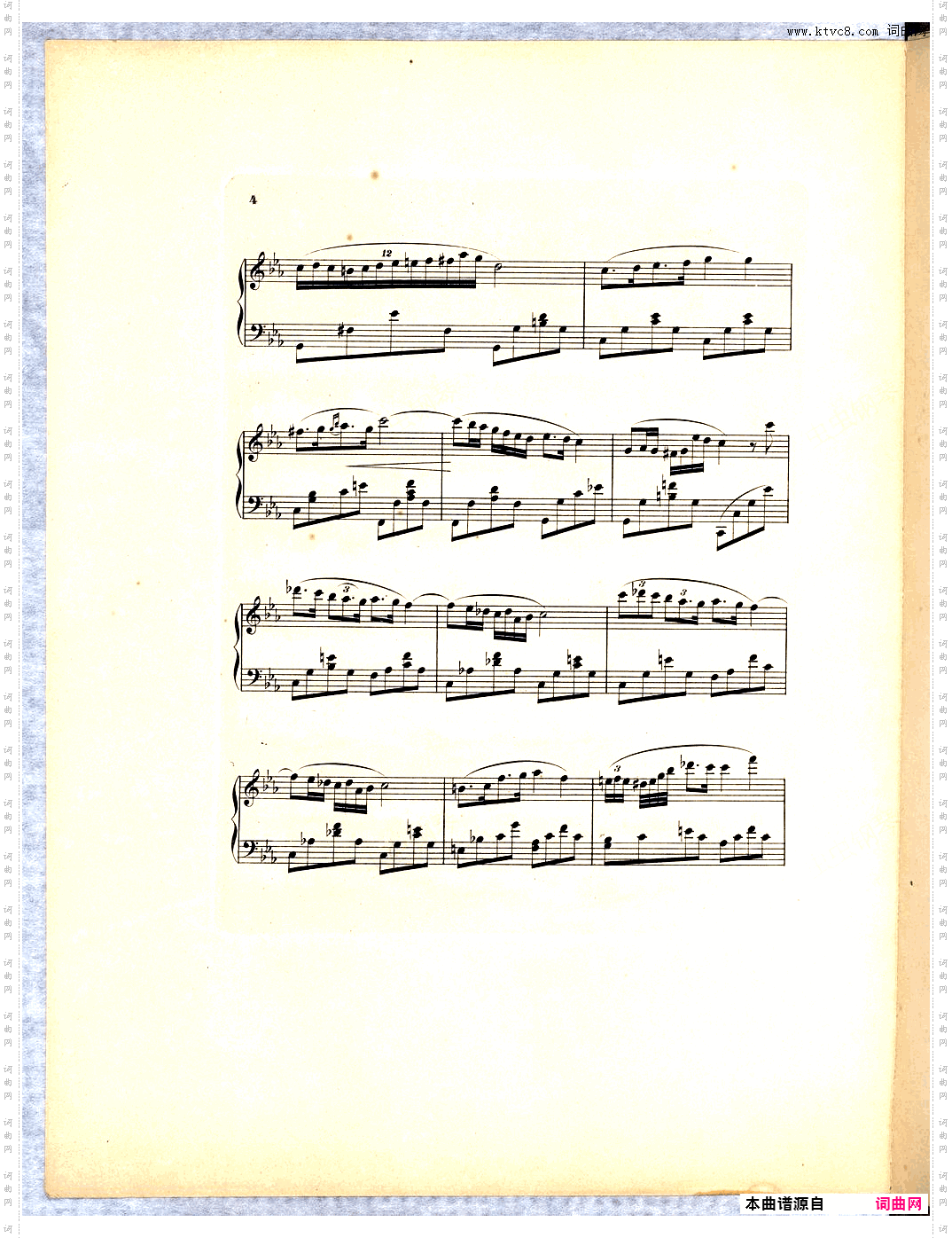 Nocturnes·21 c小调 P 2 No· 8 肖邦夜曲 Frédéric Fran?ois Chopin
