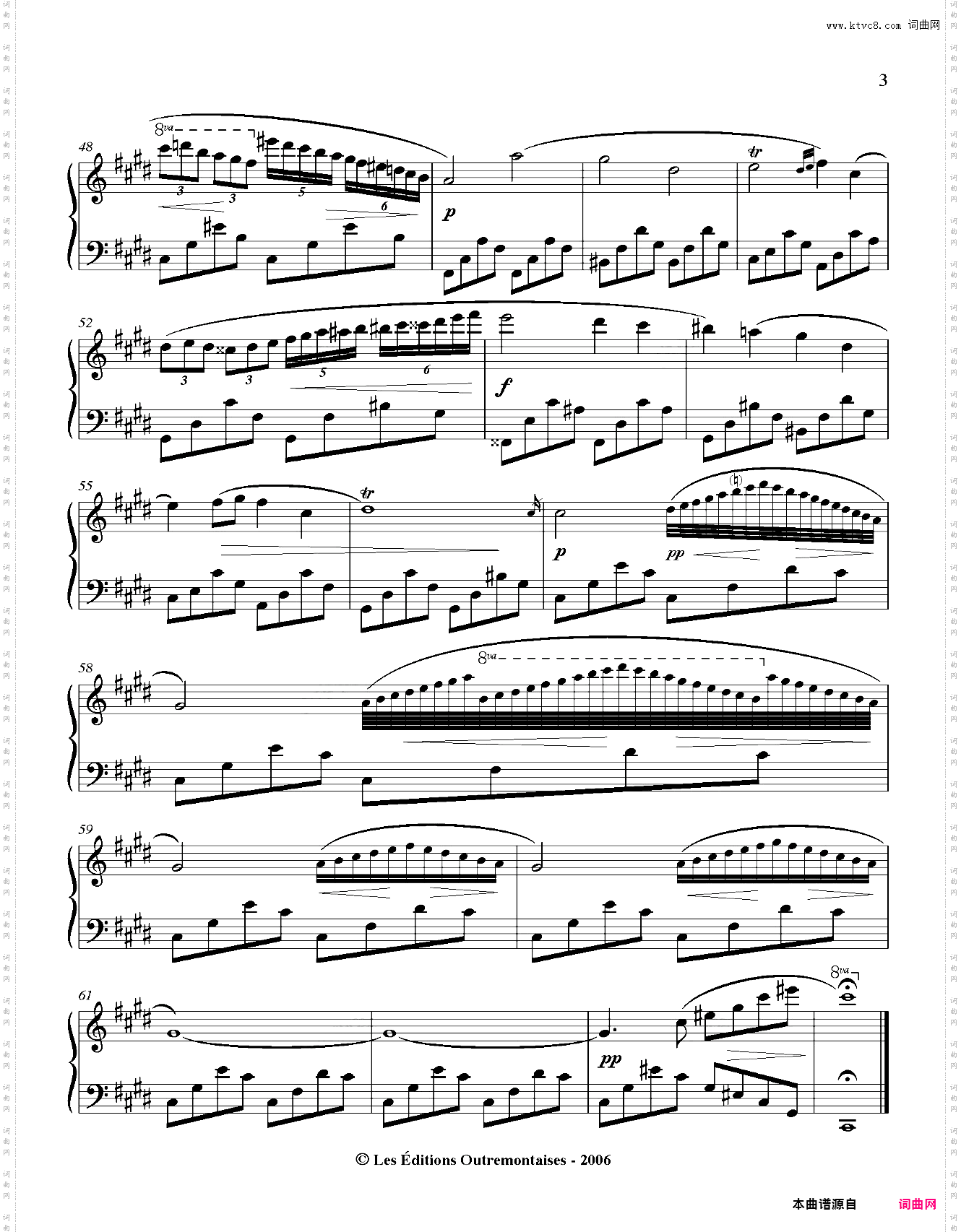 Nocturnes·20 升c小调 P 1 No· 16 肖邦夜曲 Frédéric Fran?ois Chopin