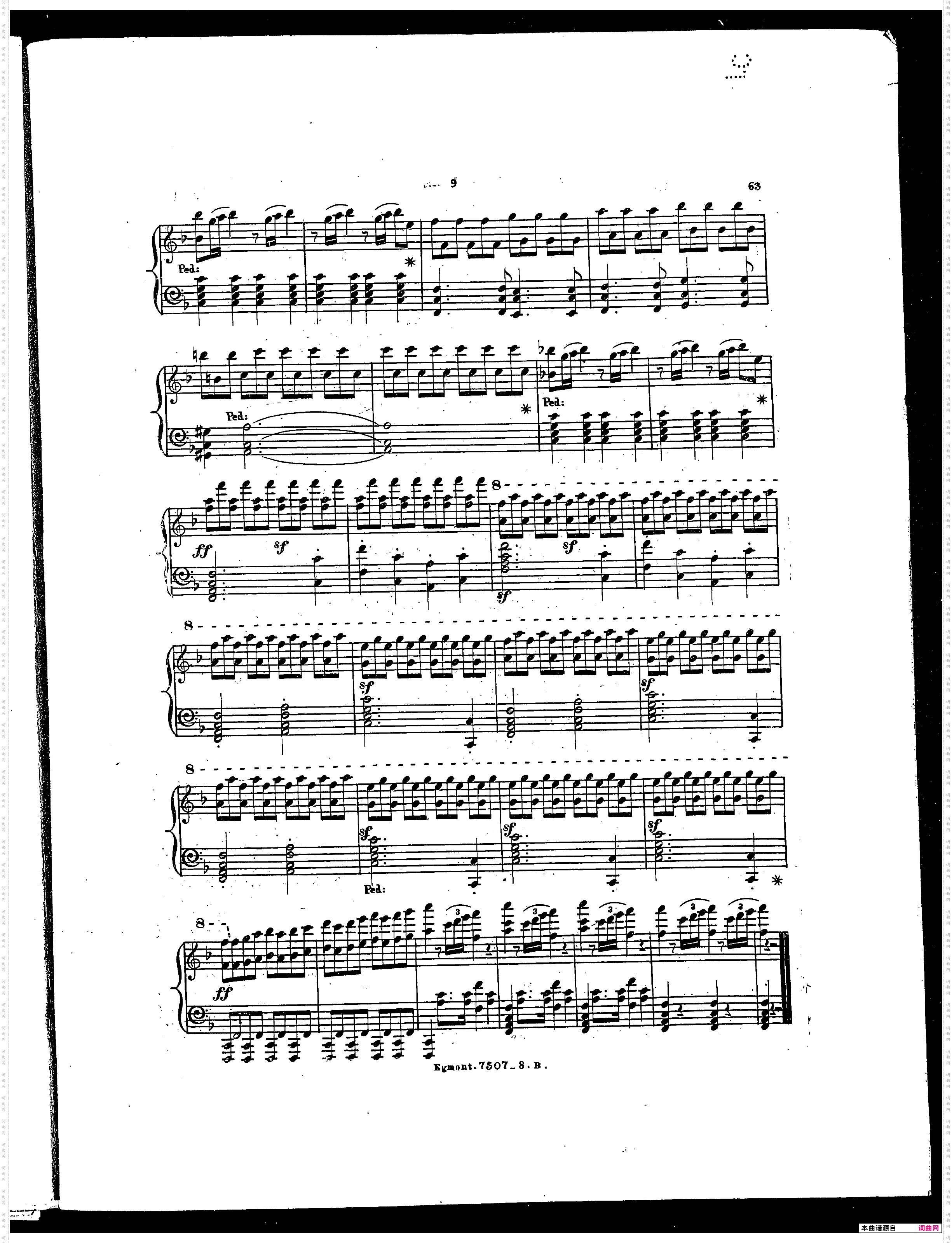 贝多芬 埃格蒙特序曲 Op·84