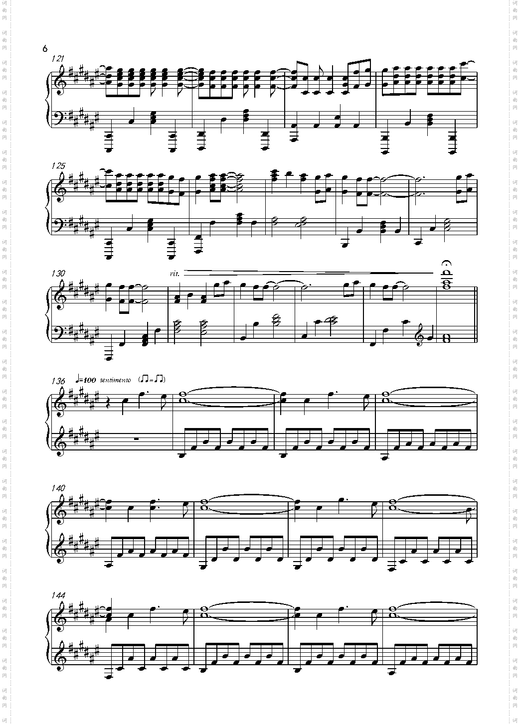 Secret Base钢琴Billninxc版 催泪向编配