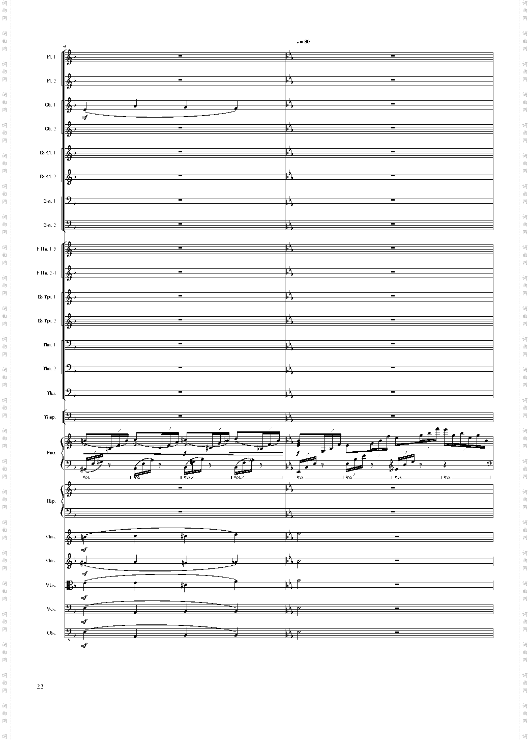 Fantasy for piano and orchestra, Op·80