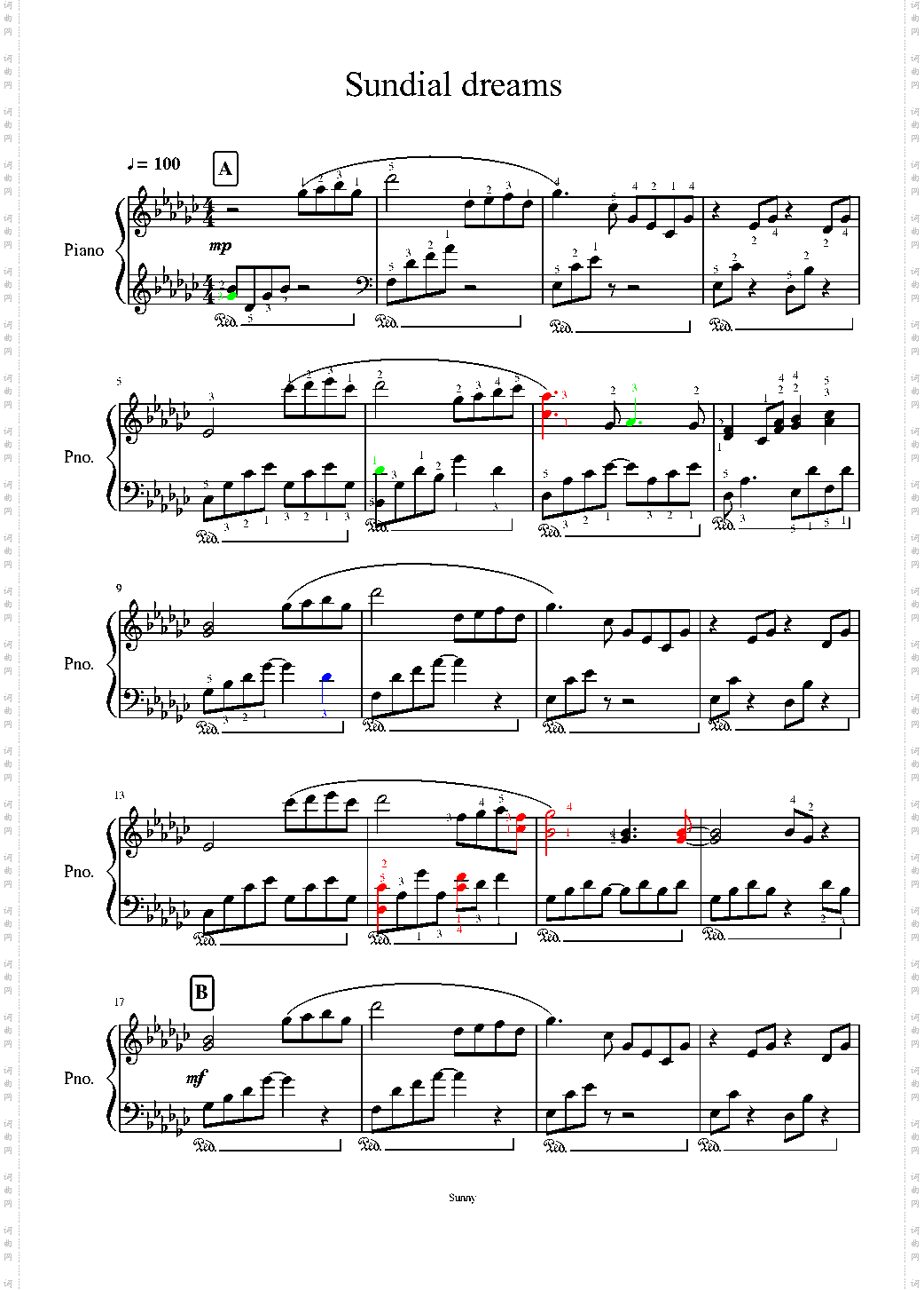 Sundial Dreams特别精制版