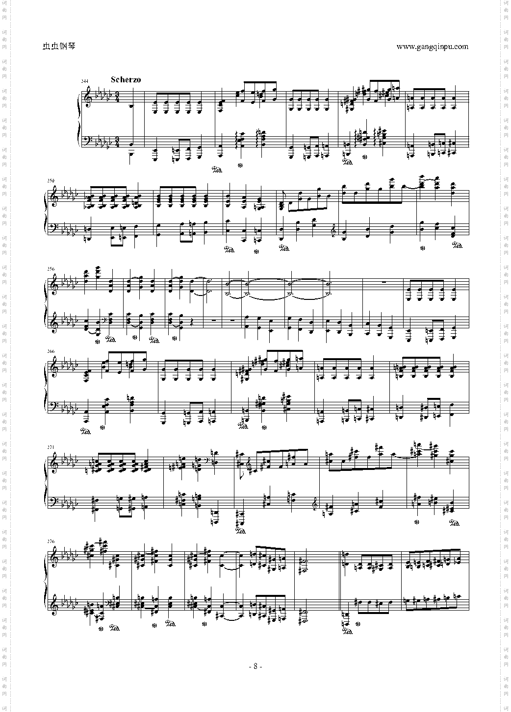 肖邦降b小调第二钢琴奏鸣曲 Op·35