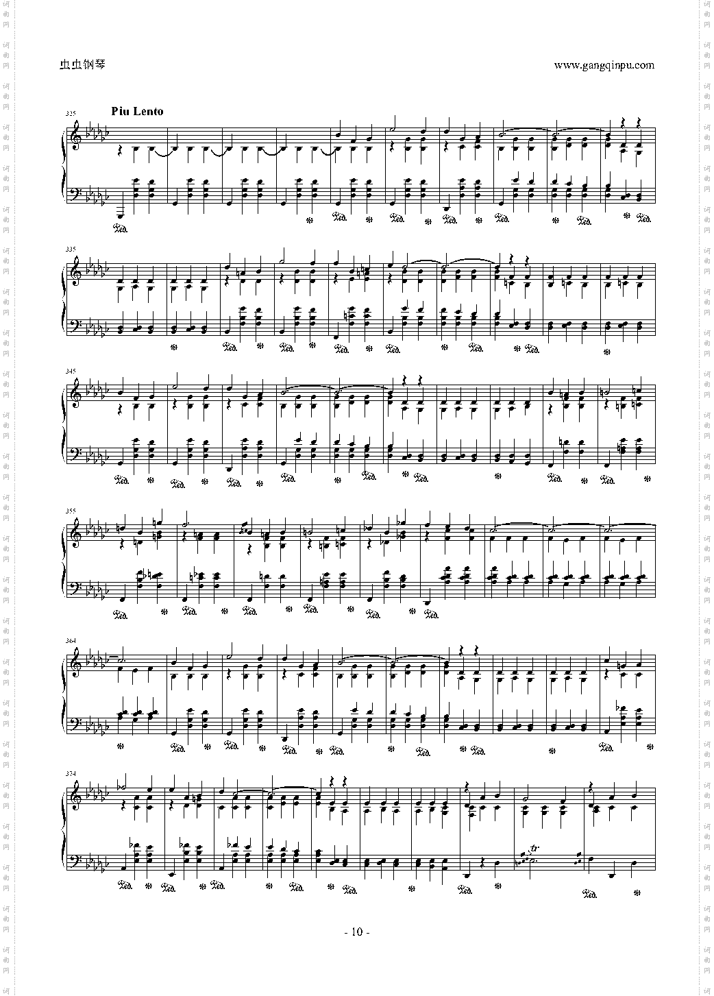 肖邦降b小调第二钢琴奏鸣曲 Op·35