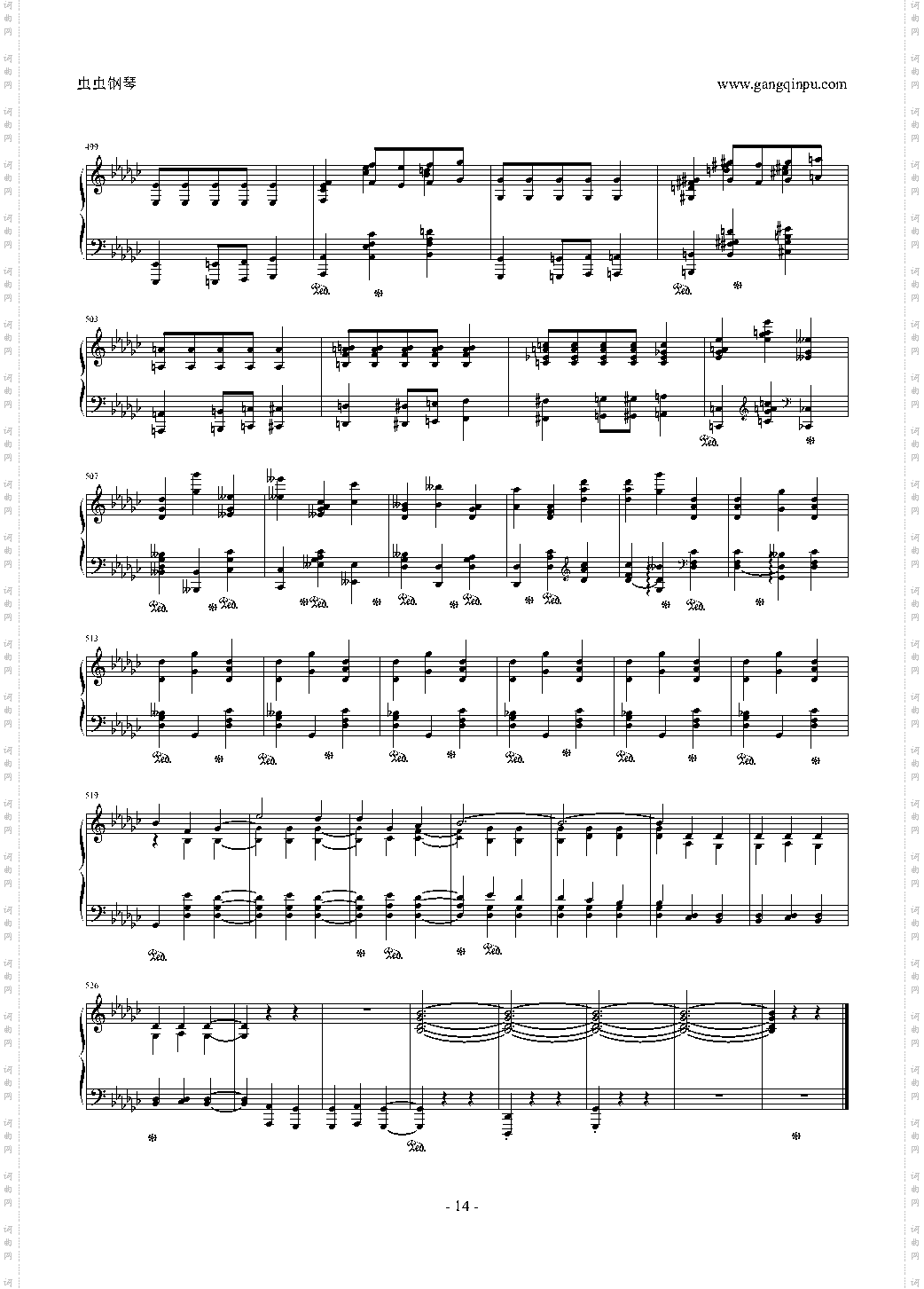 肖邦降b小调第二钢琴奏鸣曲 Op·35