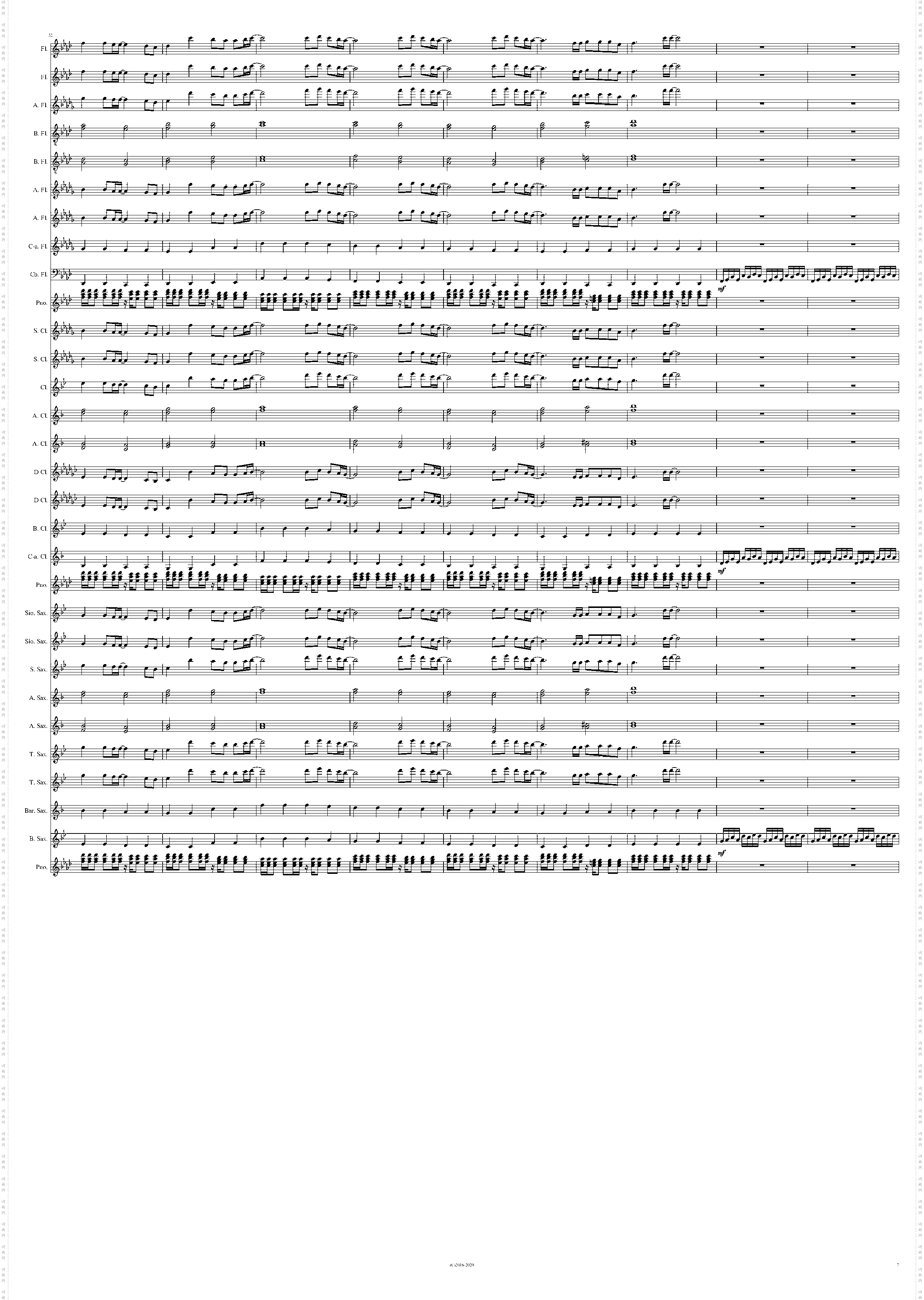 Reason Extended 木管三重奏加钢琴