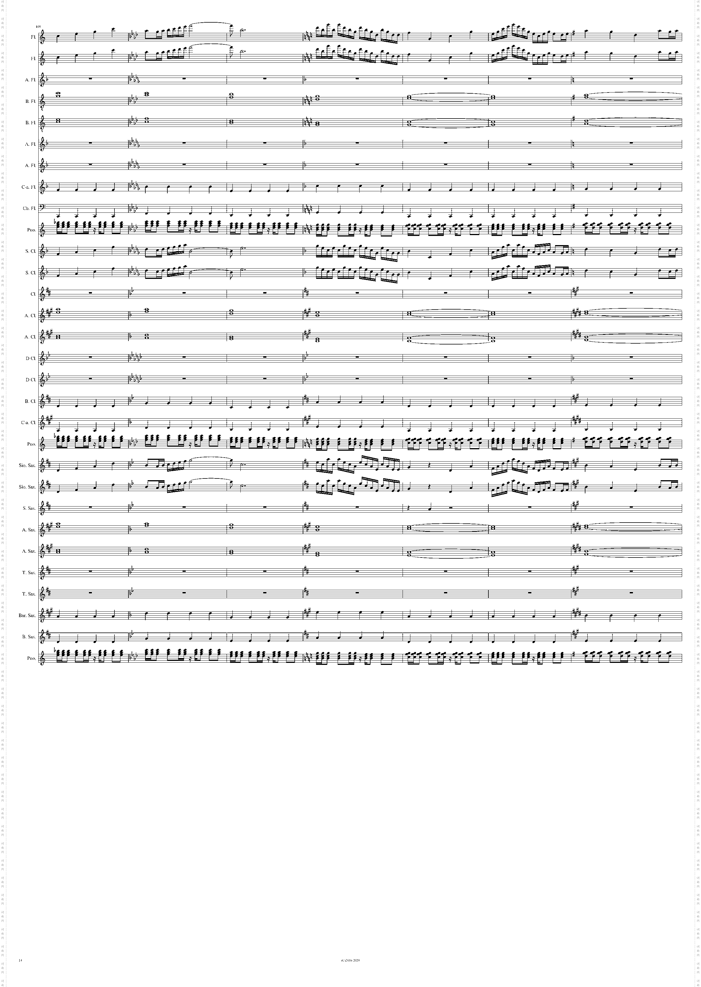 Reason Extended 木管三重奏加钢琴