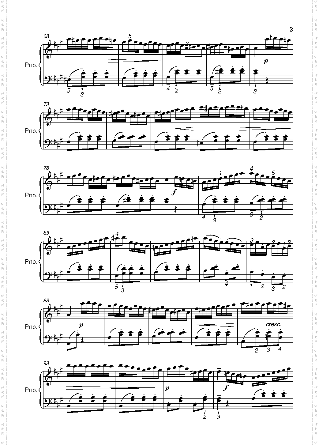 Turkish March精制版