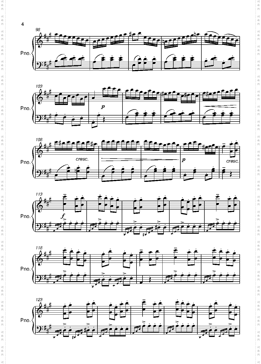 Turkish March精制版