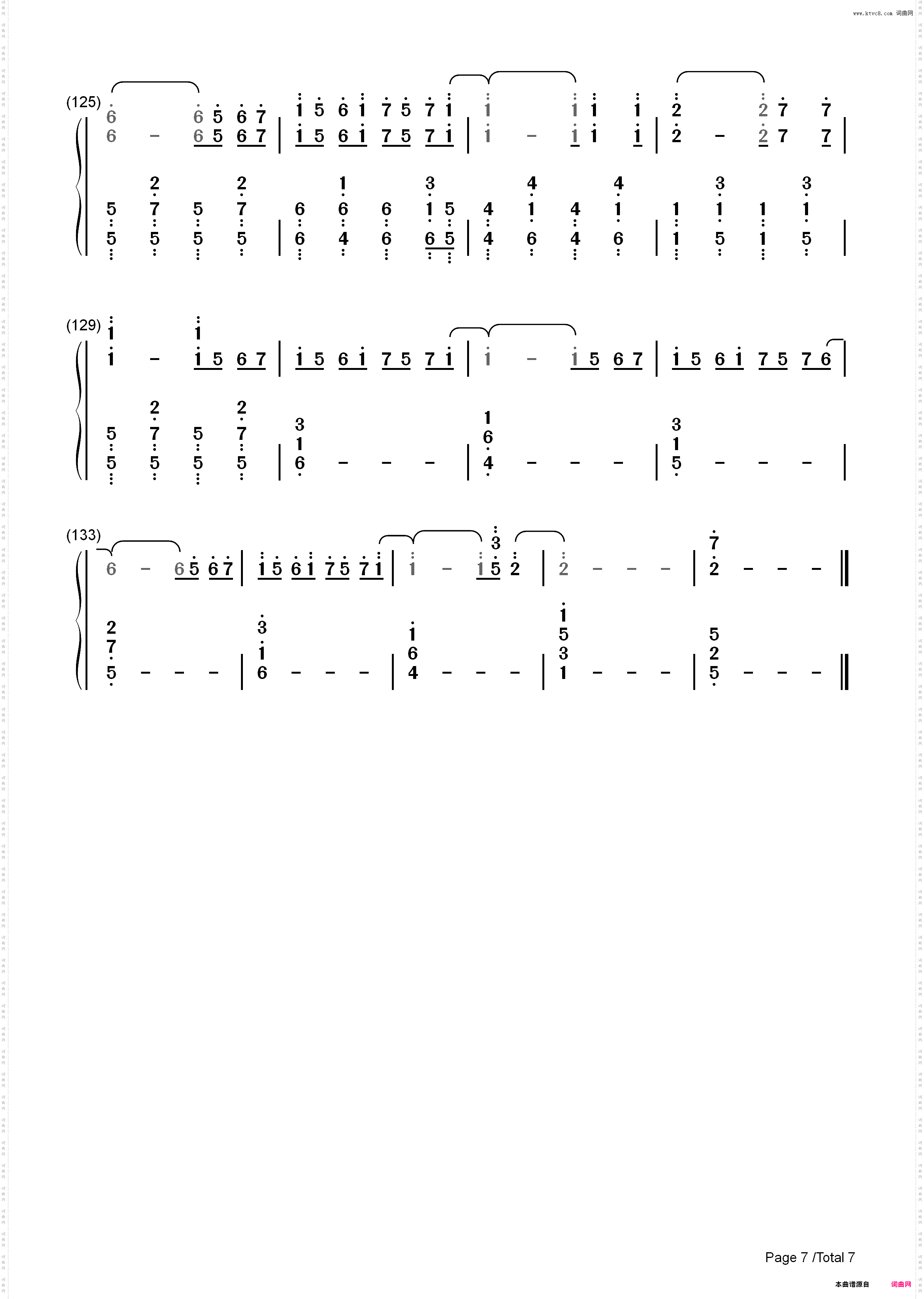 Young Again-Hardwell_简谱版