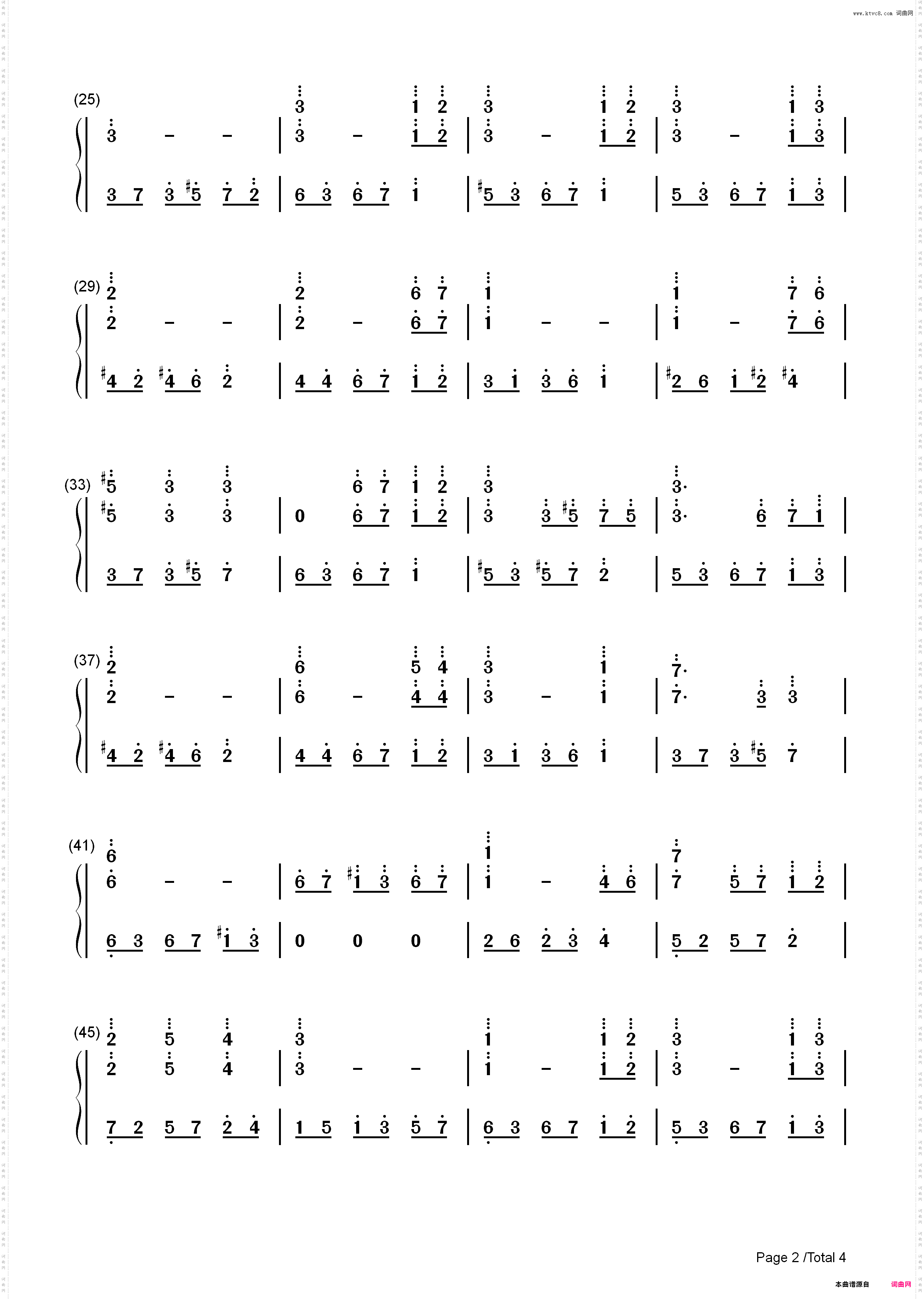 Memory-回忆-IB 恐怖美术馆主题曲_简谱版