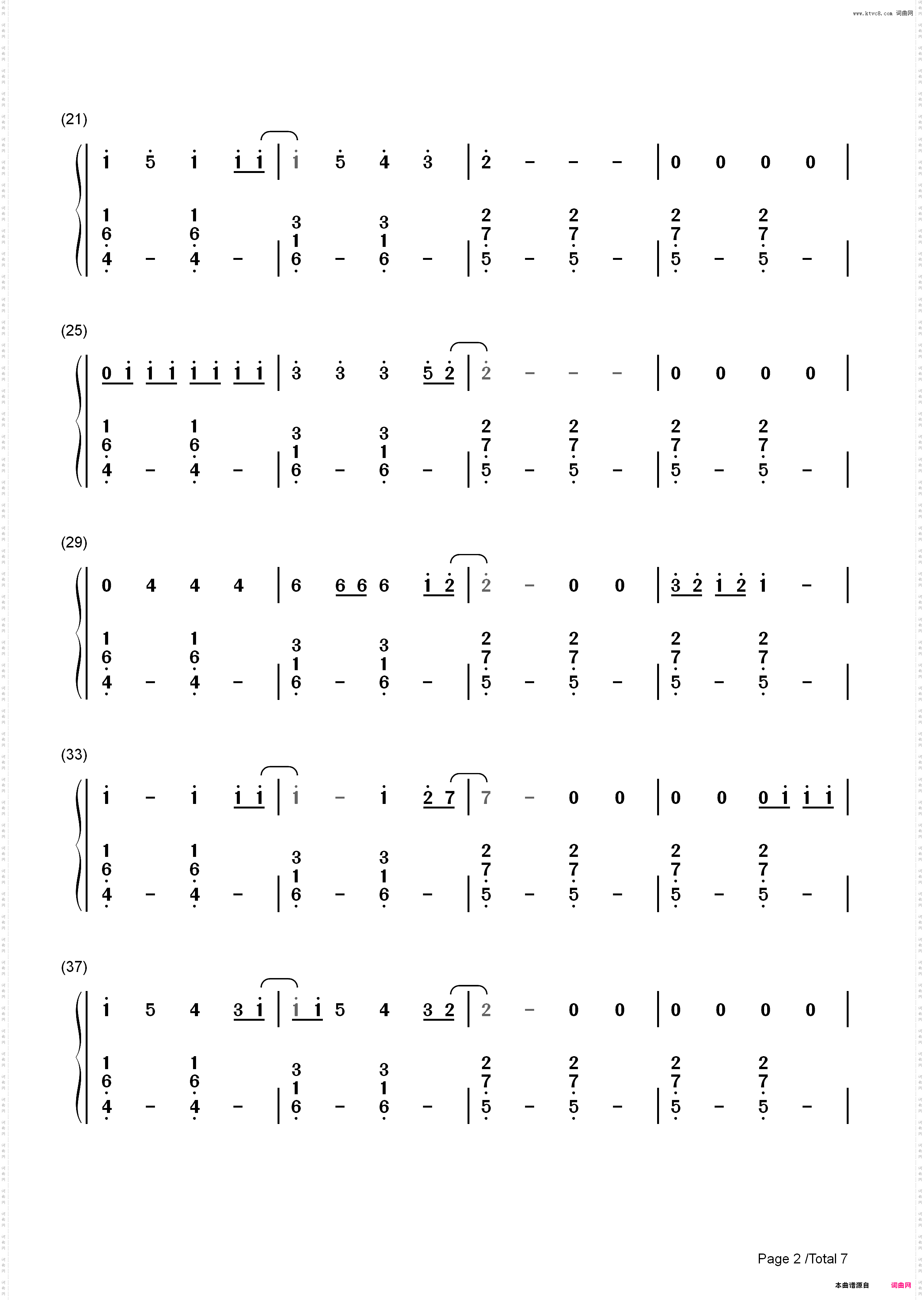 Change Your Life-Little Mix_简谱版