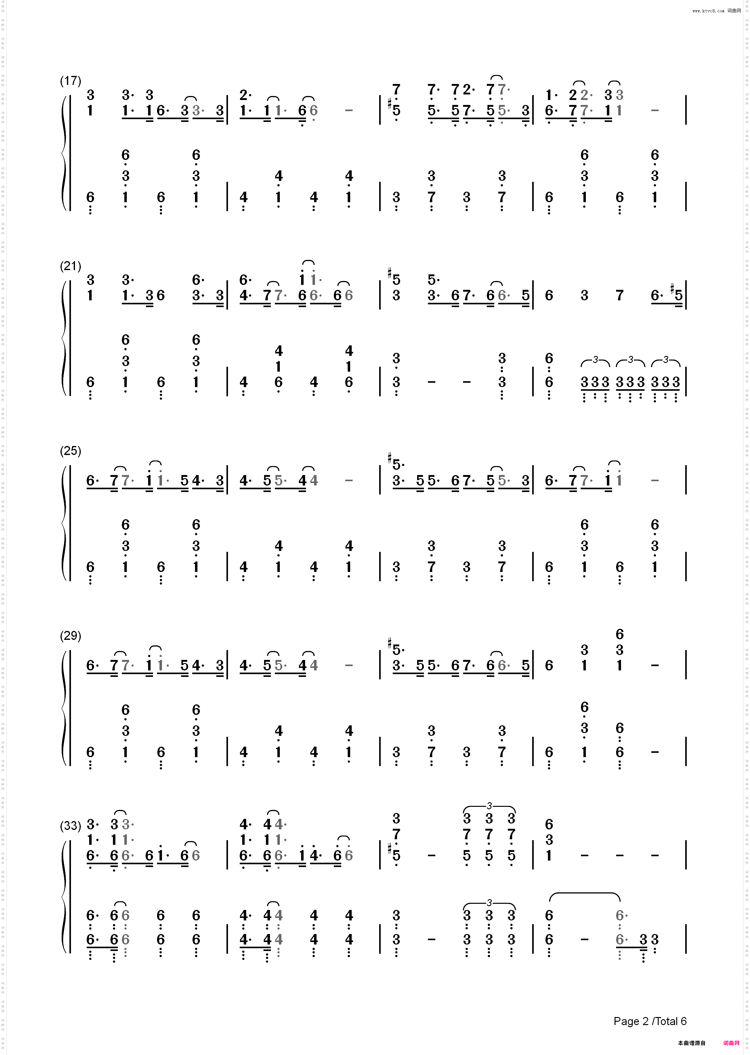 如果我是陈奕迅_简谱版