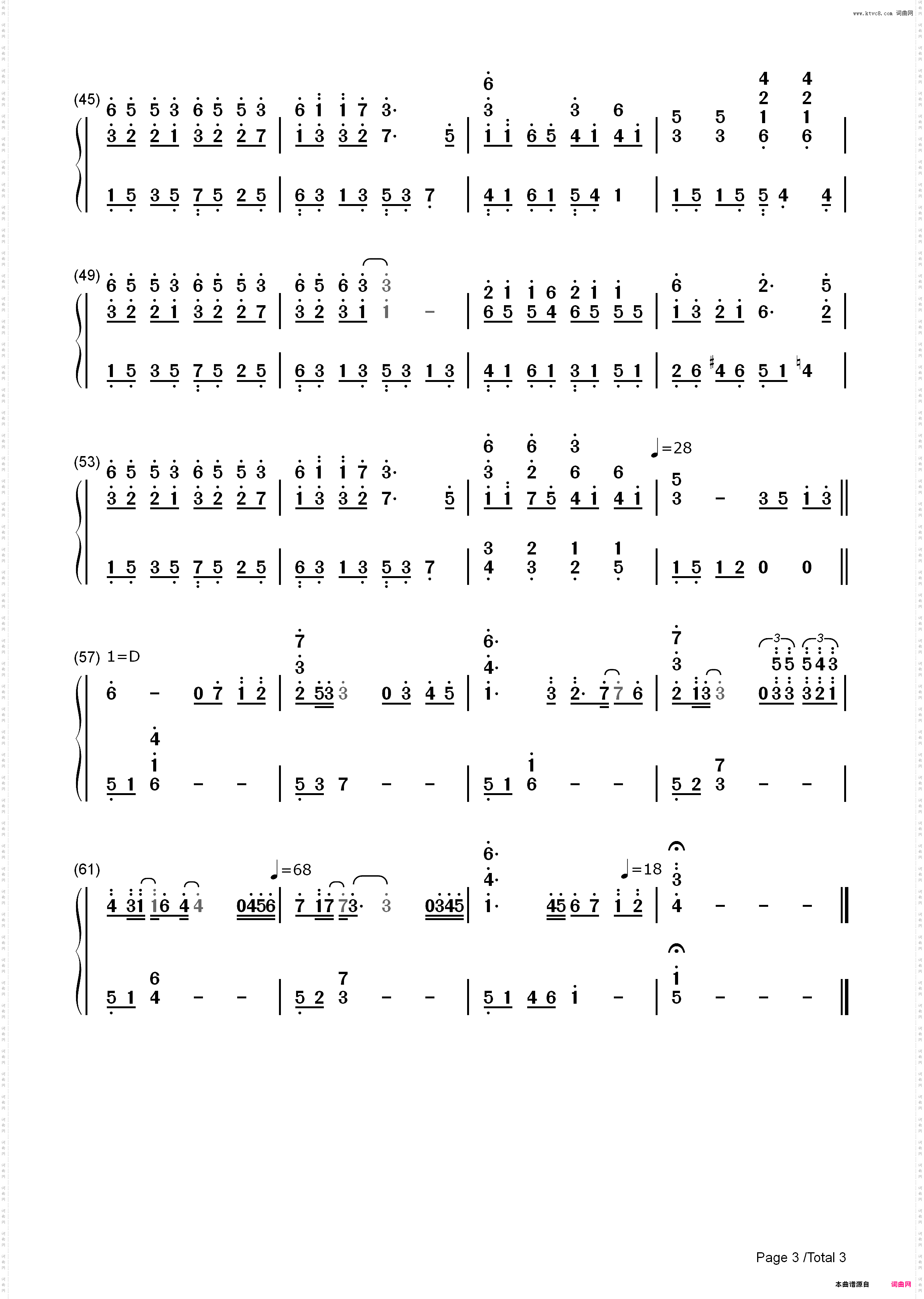 我能做的-西村由纪江《2002 BEST看见幸福》_简谱版