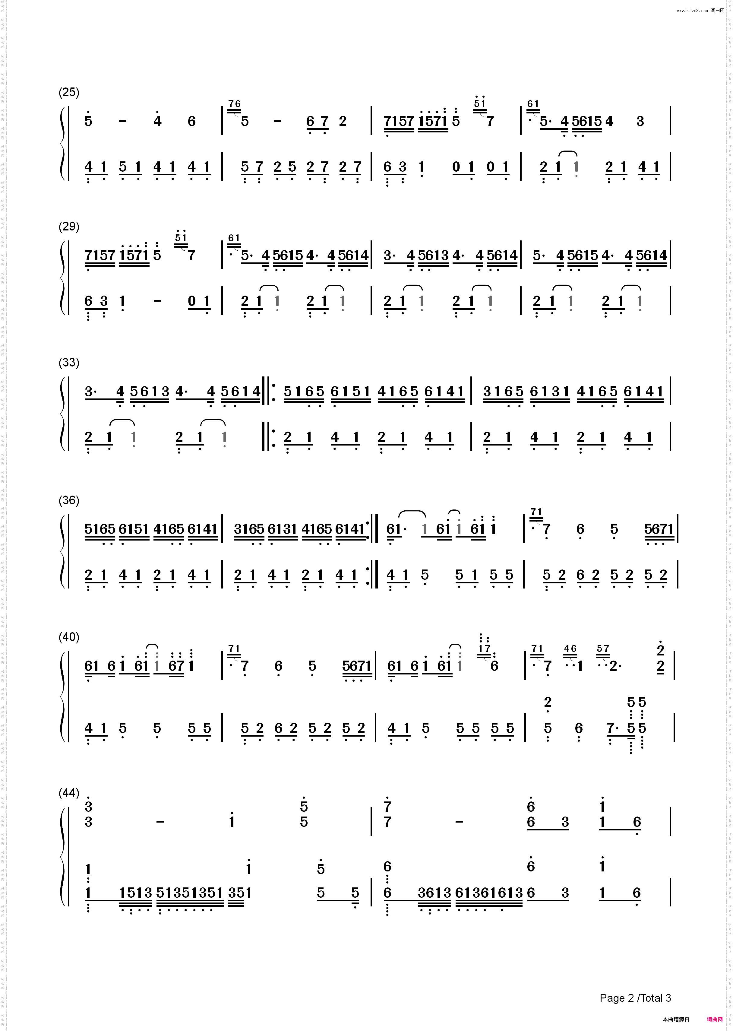 Before Dawn-黎明之前_简谱版
