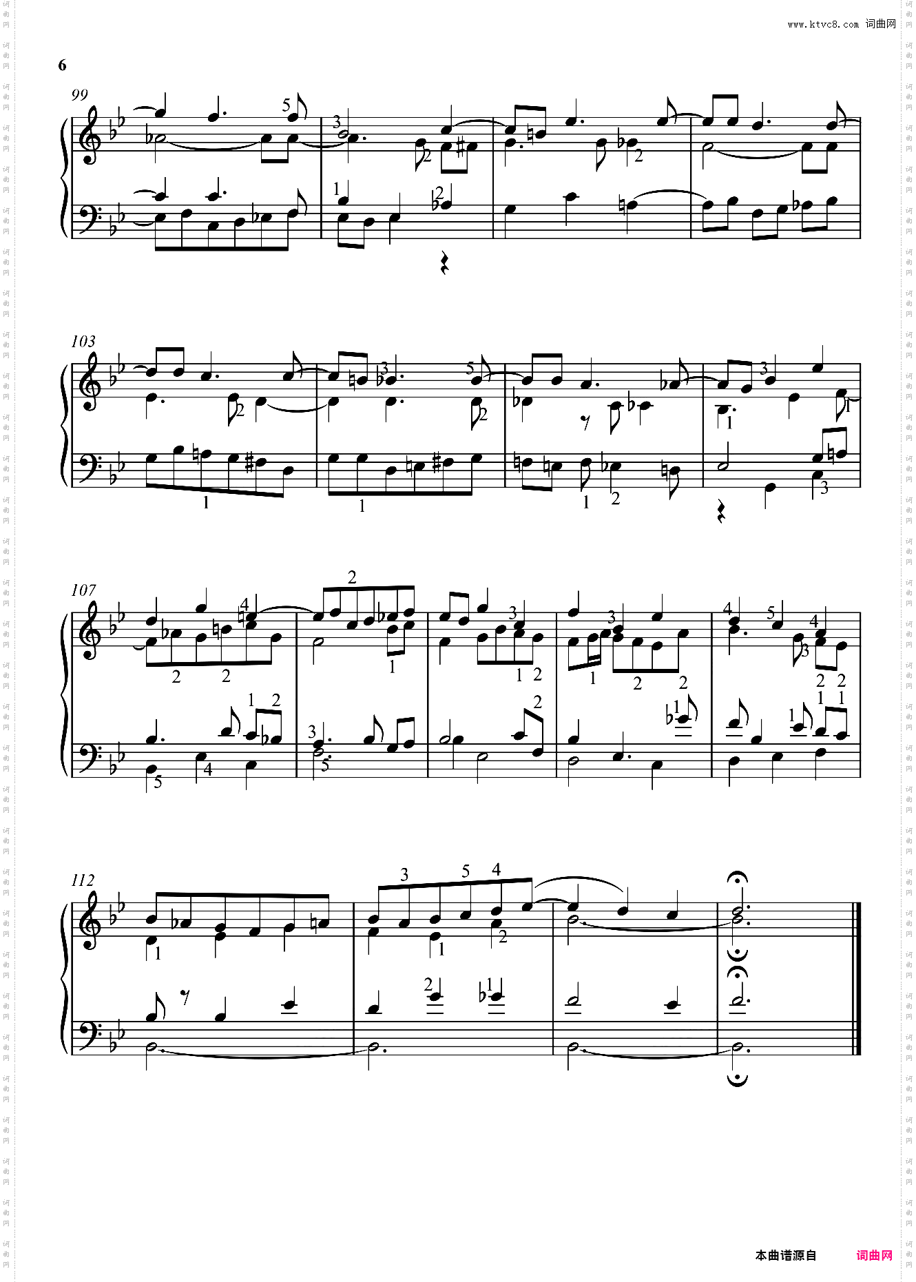 B大调前奏曲和赋格Op·16 克拉拉·舒曼