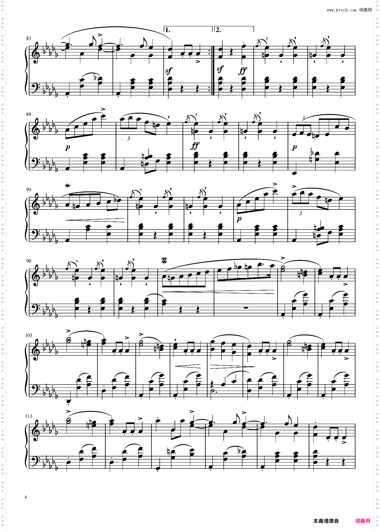 辉煌的大圆舞曲 Op·18，肖邦