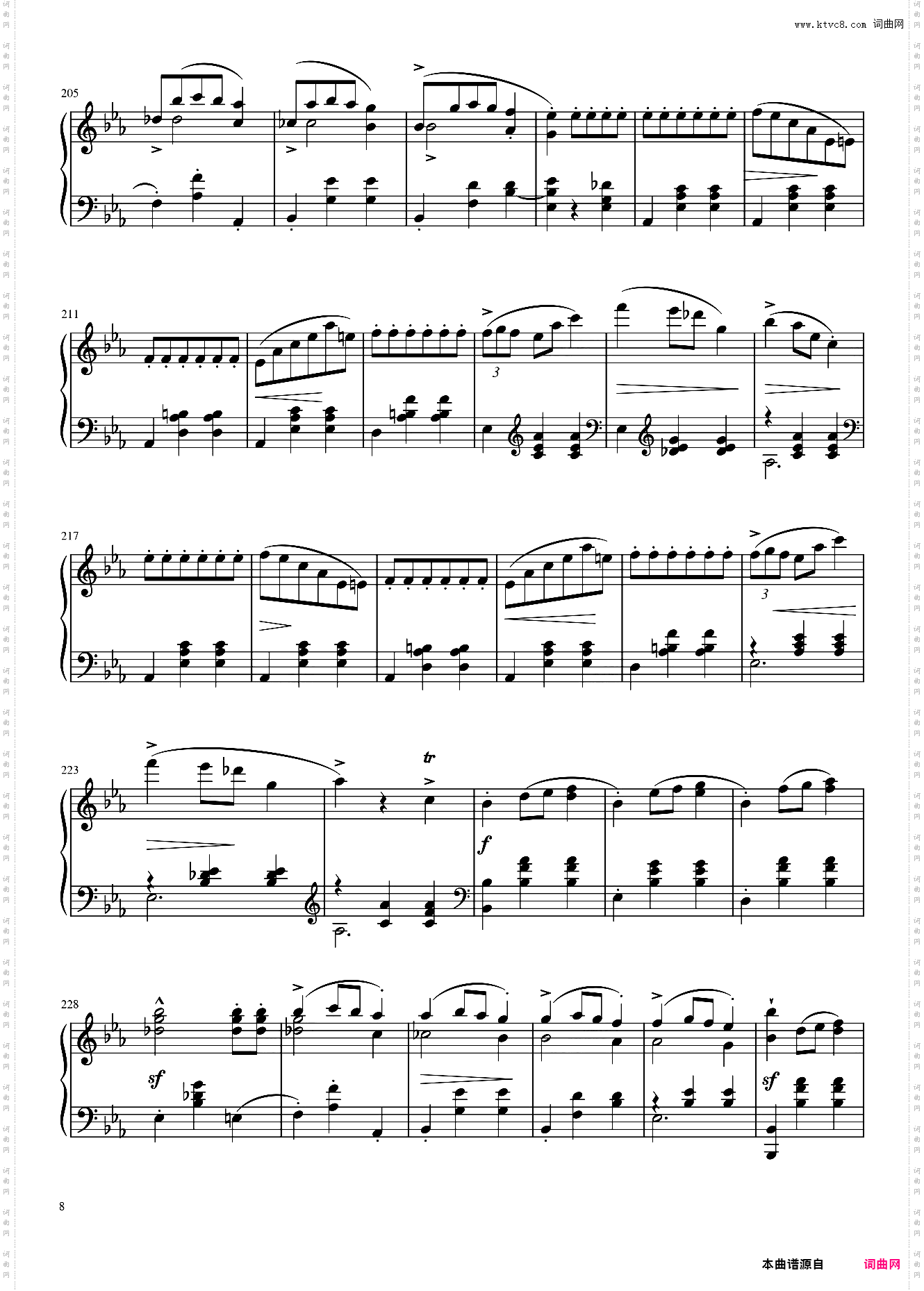 辉煌的大圆舞曲 Op·18，肖邦