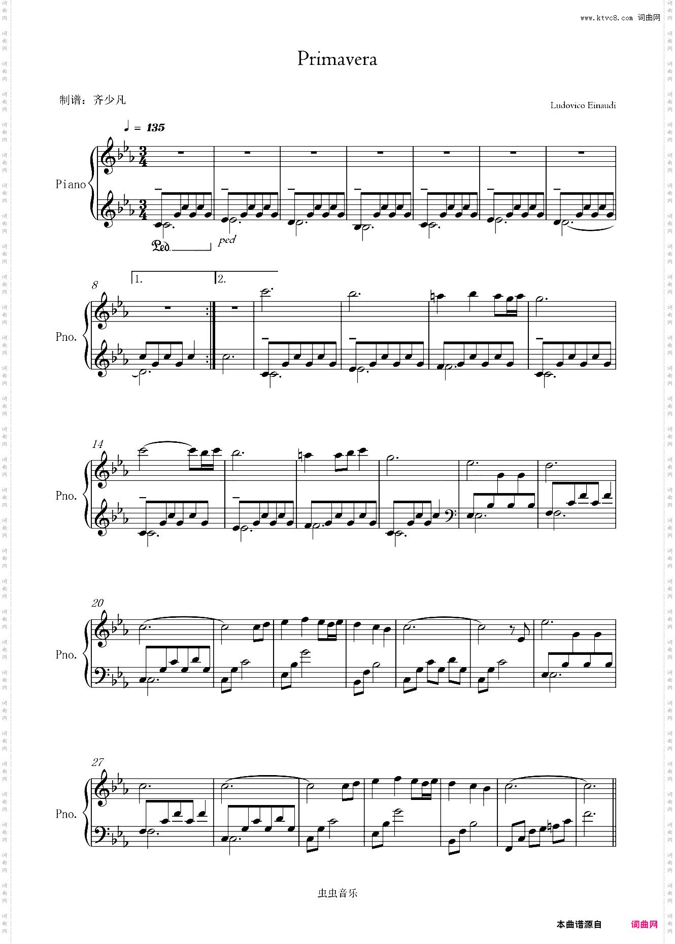 Primavera - Ludovico Einaudi