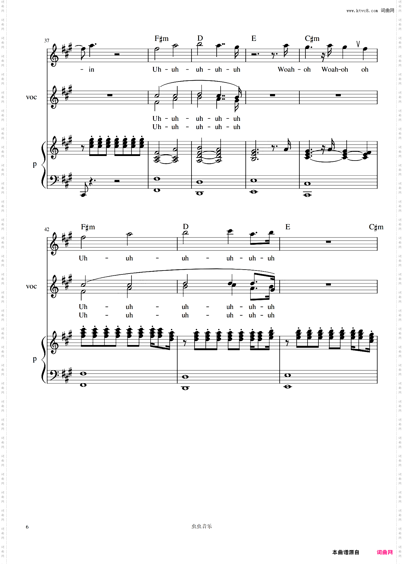 《Dance Monkey》超燃劲爆高度还原和声版